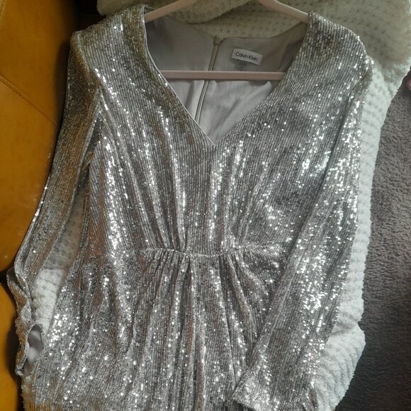 Champagne Wedding Guest Dress - Picture 1 of 3